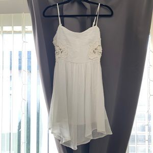 SOCIALITE Dress with Lace Side Cut Outs